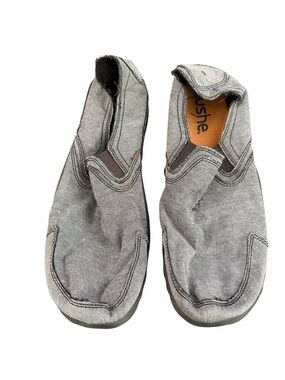 Cushe Men’s Slipper Slip-On Shoes Gray Canvas Size 13